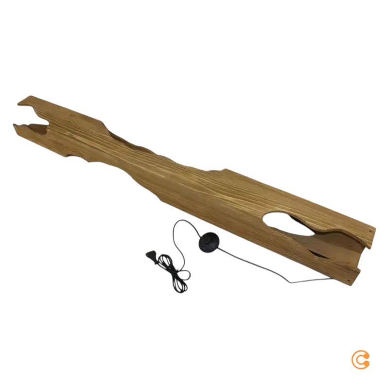 Eco-Light Stehleuchte Venus braun Höhe 141 cm Holz 4-flammig SIEHE TEXT/FOTO