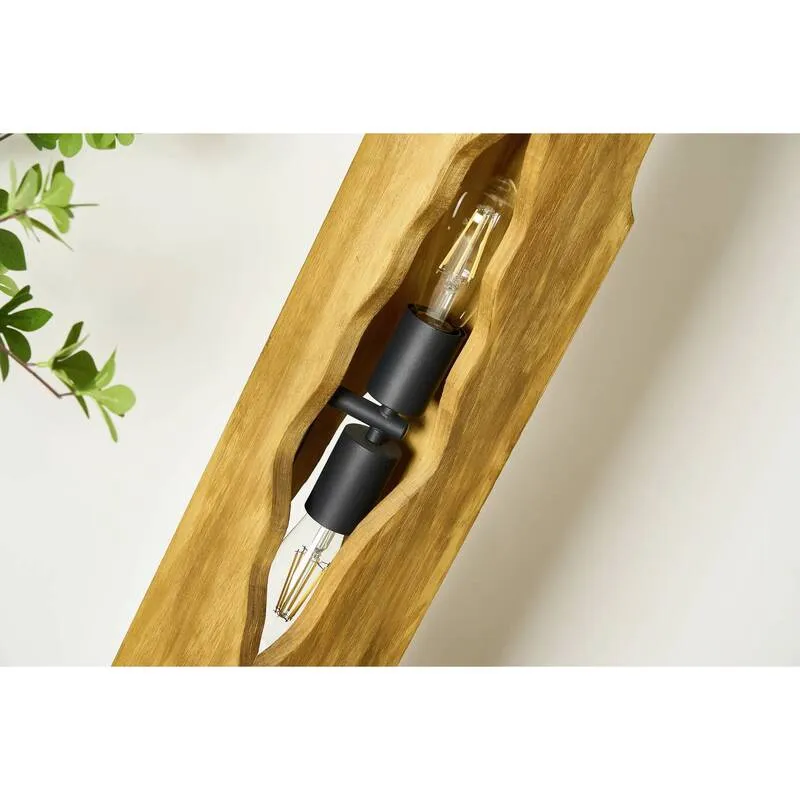 Eco-Light Stehleuchte Venus braun Höhe 141 cm Holz 4-flammig SIEHE TEXT/FOTO