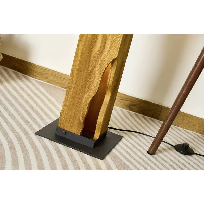 Eco-Light Stehleuchte Venus braun Höhe 141 cm Holz 4-flammig SIEHE TEXT/FOTO