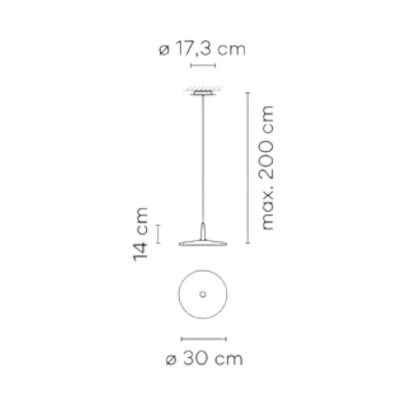 D-Ware Vibia Skan 0270 LED Pendelleuchte Hängelampe Hängeleuchte Lampe weiß DEFEKTWARE