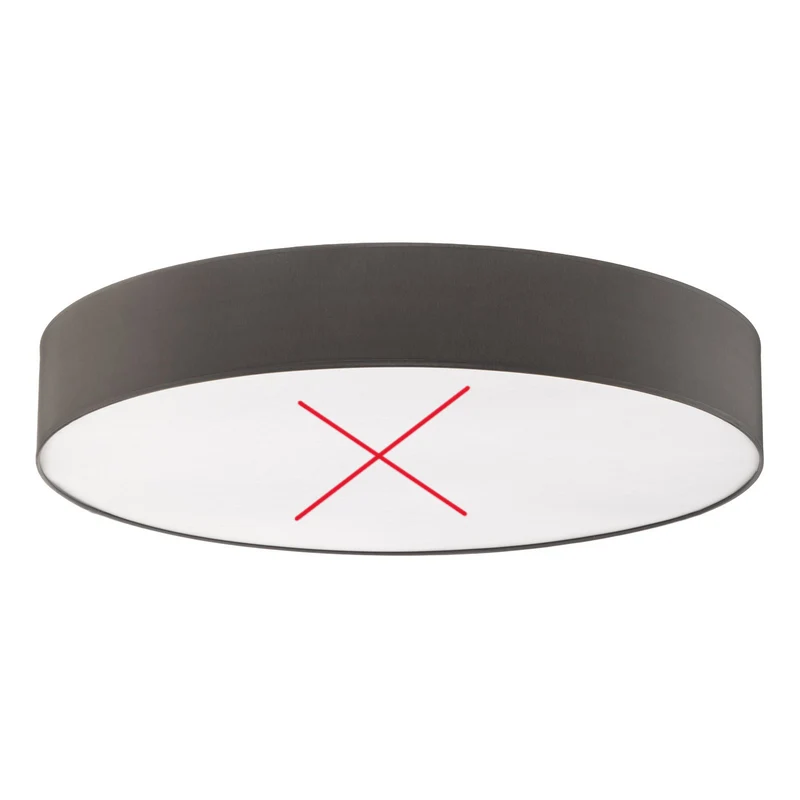 B-Ware TK Lighting Deckenleuchte Rondo Leuchte Deckenlampe Ø80cm LED SIEHE TEXT/FOTO