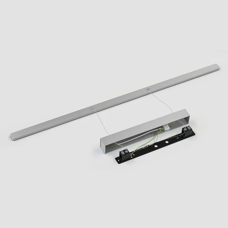B-Ware Quitani Pendelleuchte Hängeleuchte LED Margita Silber Innenlampe dimmbar CCT572