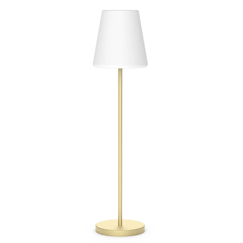 B-Ware Newgarden Lola Slim 180 Solar-Stehlampe Standleuchte Lampe messing SIEHE TEXT