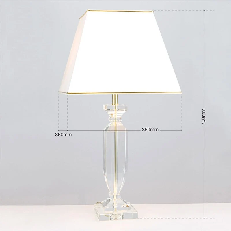 B-Ware Orion Tischlampe Lampe Leuchte Bürolampe Pokal Kristall gold SIEHE TEXT/FOTO