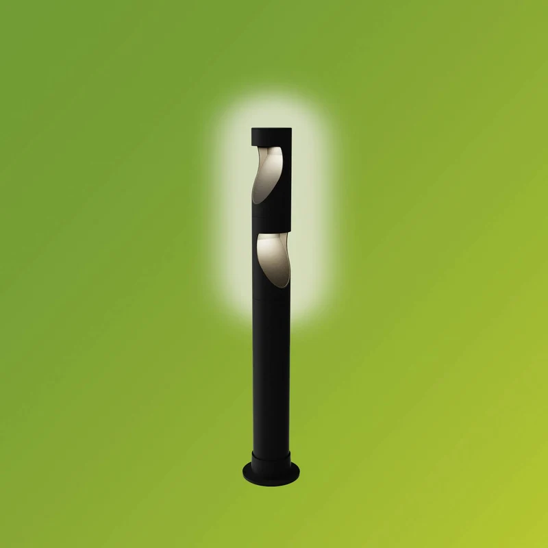 B-Ware Philips LED Außenleuchte Gartenlampe LED Stehlampe Schwarz LED Desi 929004659601