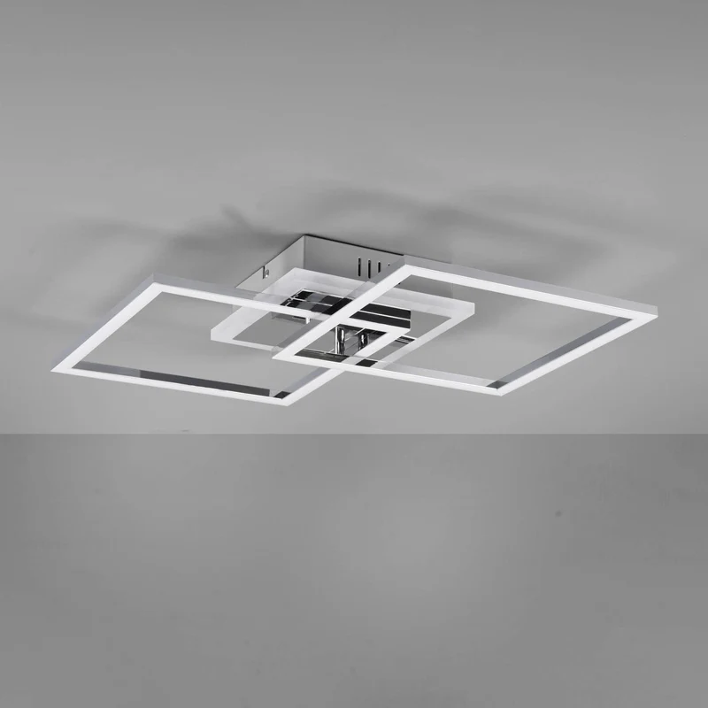 B-Ware Deckenleuchte Wandleuchte LED Venida chrom Leuchte dimmbar modern funktional