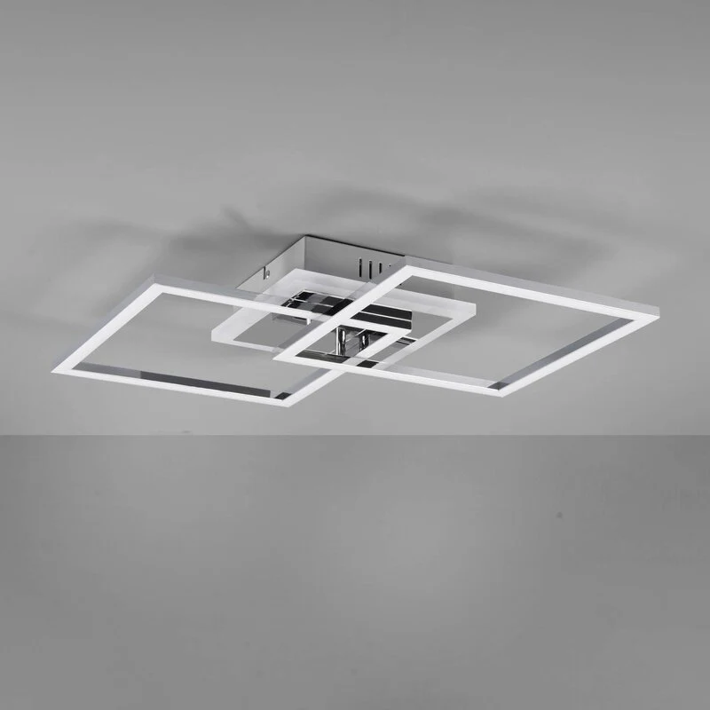 B-Ware Deckenleuchte Wandleuchte LED Venida chrom Leuchte dimmbar modern funktional
