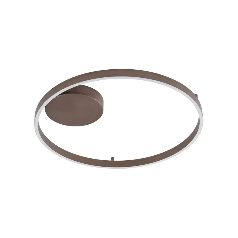 B-Ware Lucande Smart LED-Deckenleuchte Moise kaffee CCT Tuya Deckenlampe Deckenlicht