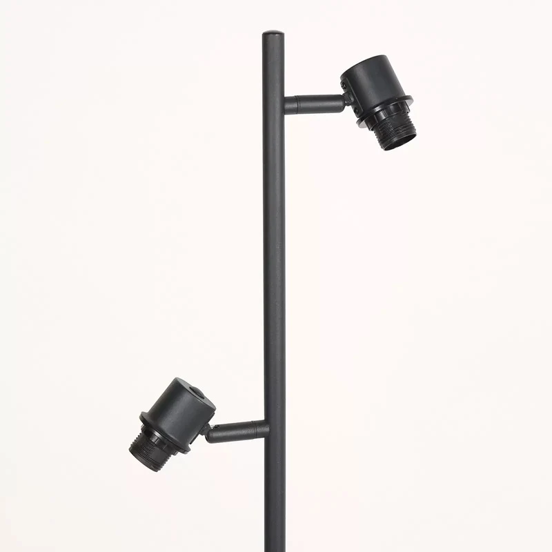 B-Ware Steinhauer Stehleuchte Bambus 2-flammig Stehlampe Leselampe E14 SIEHE TEXT/FOTO