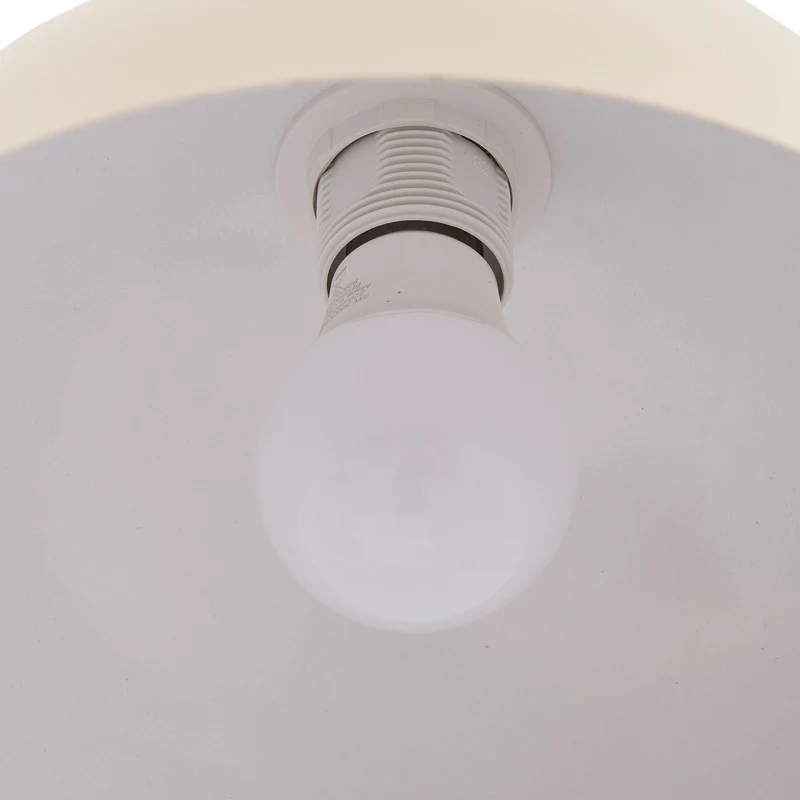 B-Ware Lindby Stehlampe Tonka beige Metall Marmor E27 LED Stehleuchte Leuchte Lampe