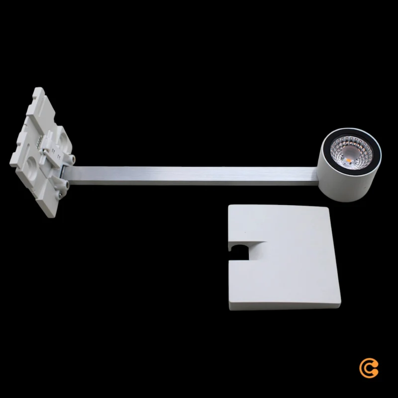 B-Ware Paulmann Bilderleuchte Wandlampe LED Leuchte Aluminium gebürstet Kunststoff