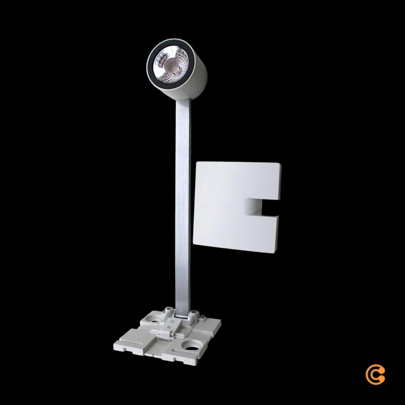 B-Ware Paulmann Bilderleuchte Wandlampe LED Leuchte Aluminium gebürstet Kunststoff