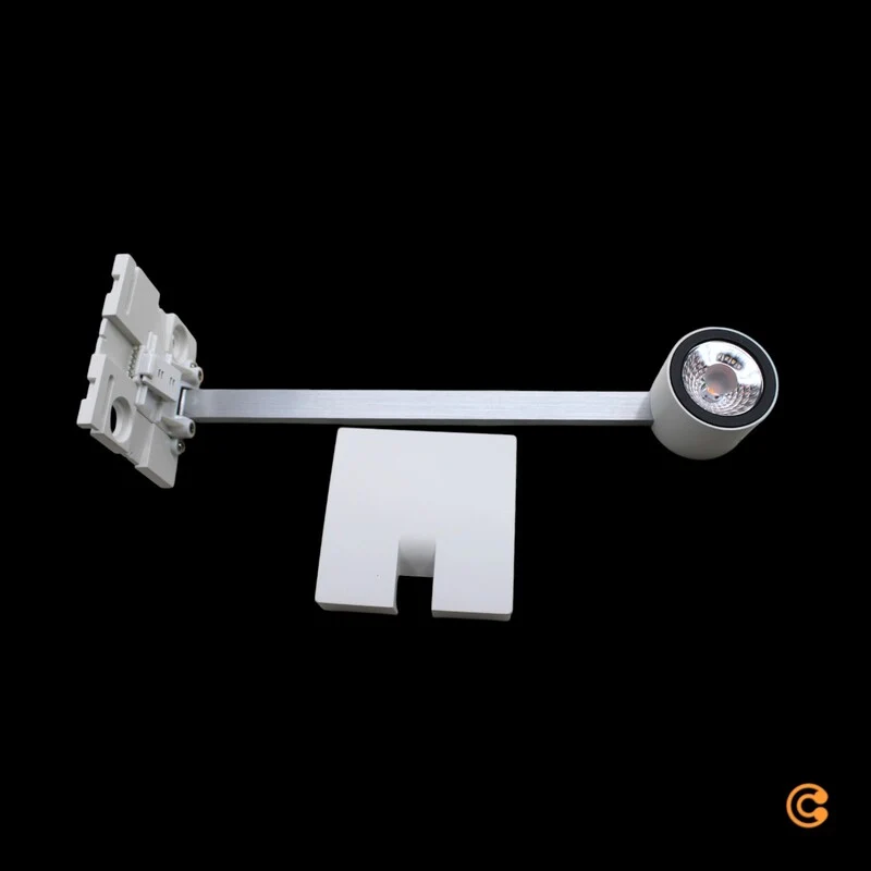 B-Ware Paulmann Bilderleuchte Wandlampe LED Leuchte Aluminium gebürstet Kunststoff