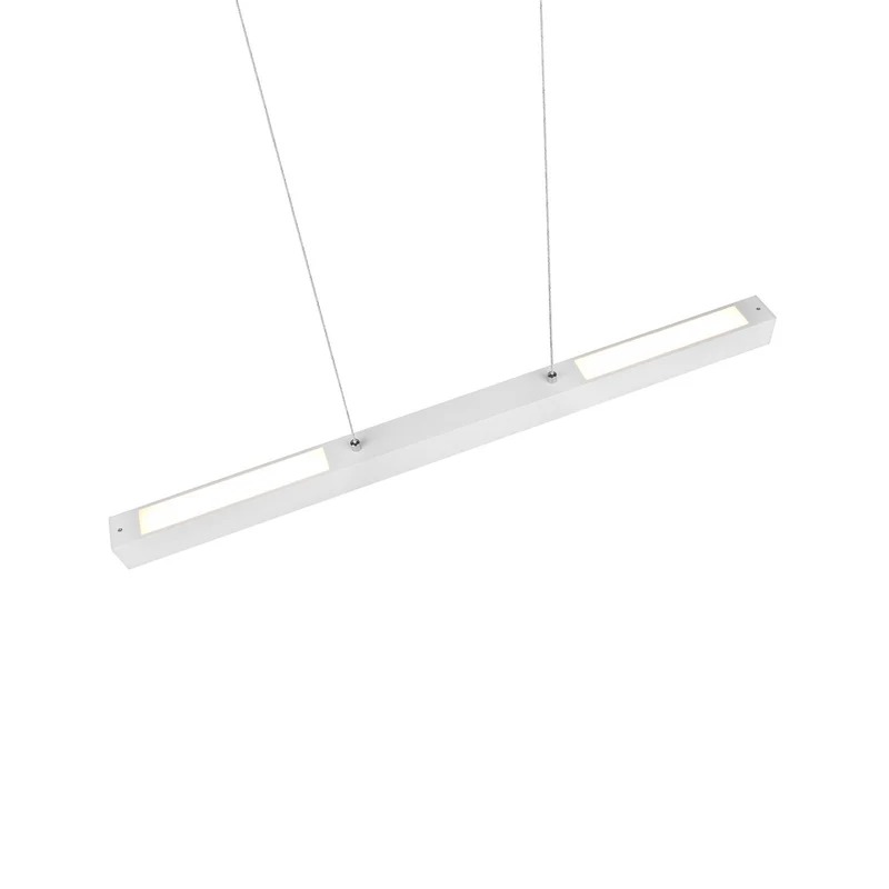 B-Ware TRIO LIGHTING LED-Pendelleuchte Paros DUOline balken weiß matt Hängelampe La261