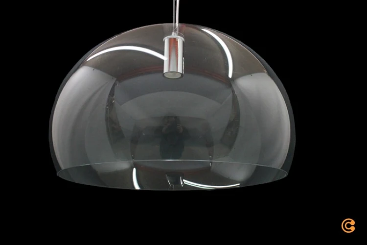 B-Ware Kartell FL/Y Hängeleuchte Deckenlampe Deckenleuchte Pendelleuchte Leuchte petrol