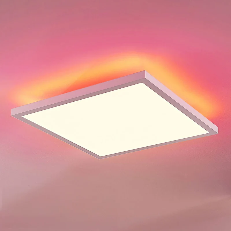 B-Ware Arcchio LED Panel Deckenleuchte Licht weiss Fernbedienung dimmbar multicolour
