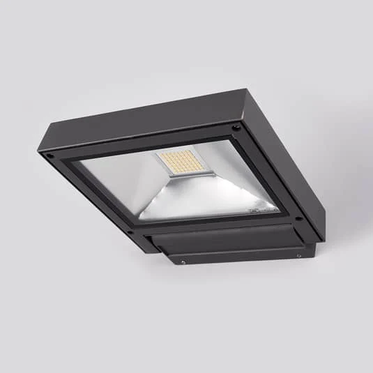Lucande Außenstrahler Flutlicht LED Strahler dunkelgrau Maica IP65783