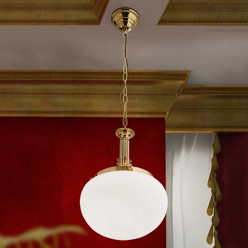 B-Ware Hängeleuchte Delia messing 1-flammig Hängelampe Lampe Leuchte SIEHE TEXT/FOTO