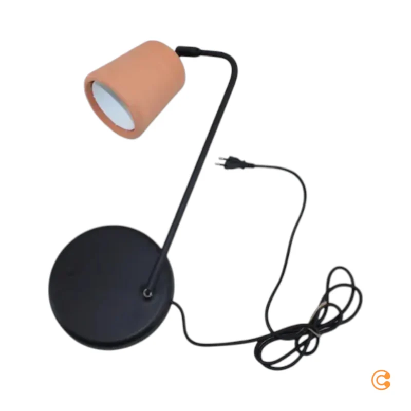 D-Ware New Works Tischleuchte Lampe Terrakotta 19x45x25 cm Leuchte Spot SIEHE TEXT/FOTO