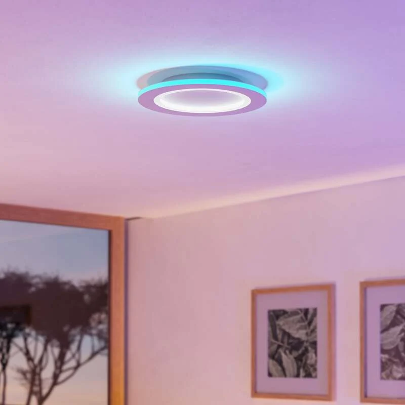 B-Ware EGLO connect Deckenleuchte Deckenlampe LED Smart Home weiß App Sprachsteuerung
