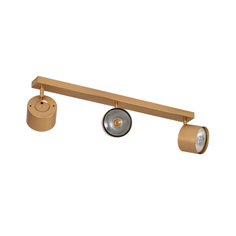 B-Ware Deckenspot Chloe verstellbar dreiflammig gold Deckenlampe Deckenleuchte Spot