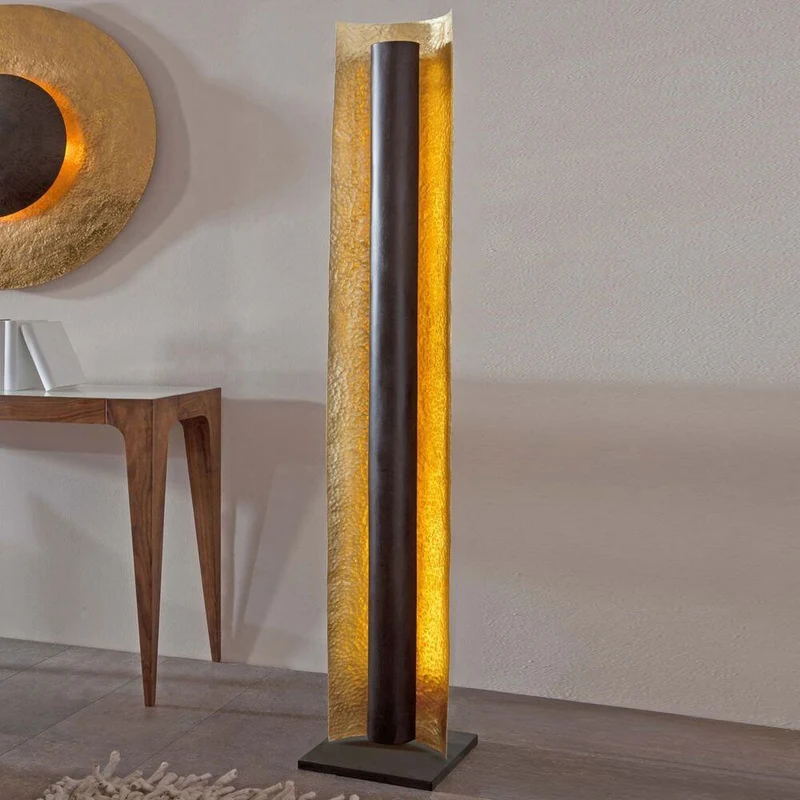 Stehleuchte Utopistico Ii Eisen Gold-Braun-Schwarz
