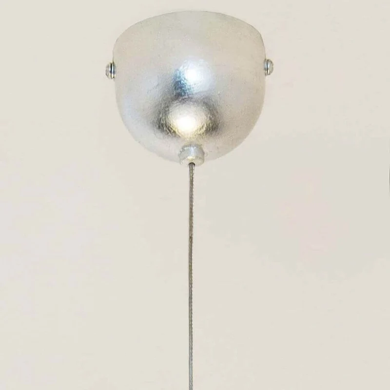 Pendelleuchte Cappuccino Eisen Silber