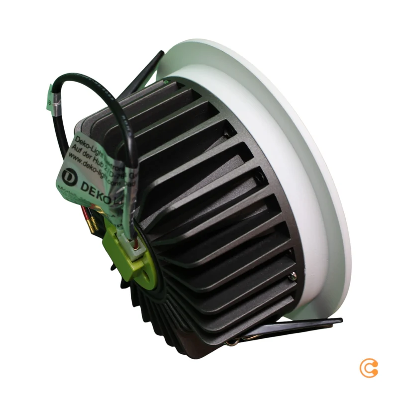 B-Ware Deko-Light Deckenleuchte Einbaustrahler LED Warmweiß Aluminium weiß 18W warmweiß
