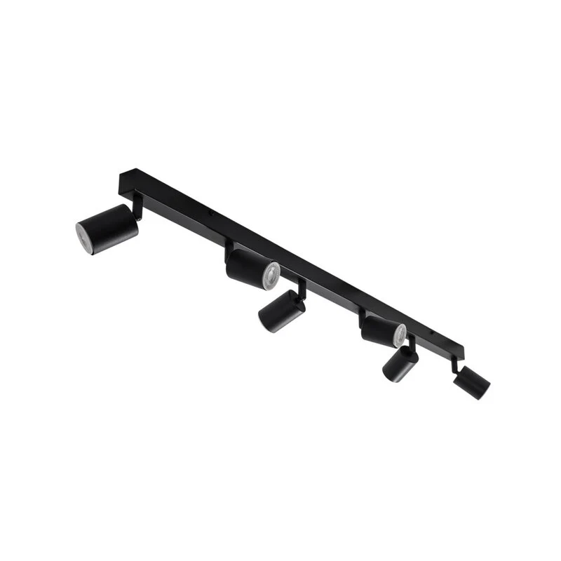 B-Ware TK Lighting Deckenstrahler Top, schwarz, 127 cm, 6-flg., Metall, GU10259