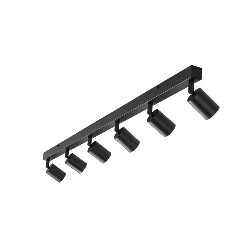B-Ware TK Lighting Deckenstrahler Top, schwarz, 127 cm, 6-flg., Metall, GU10259