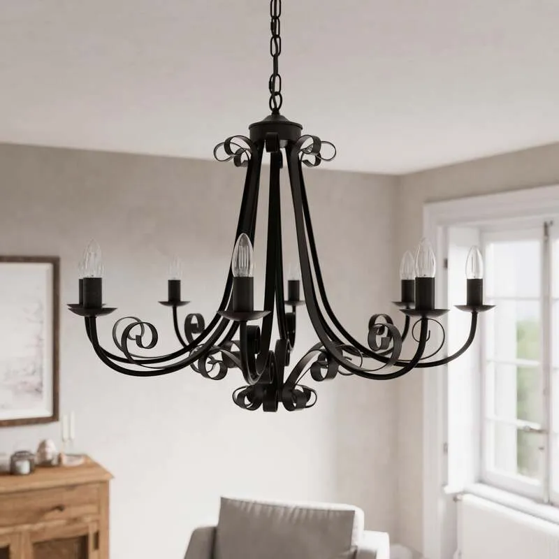 B-Ware Lindby Scaleria Kronleuchter Hängeleuchte Pendelleuchte Lampe SIEHE TEXT/FOTO