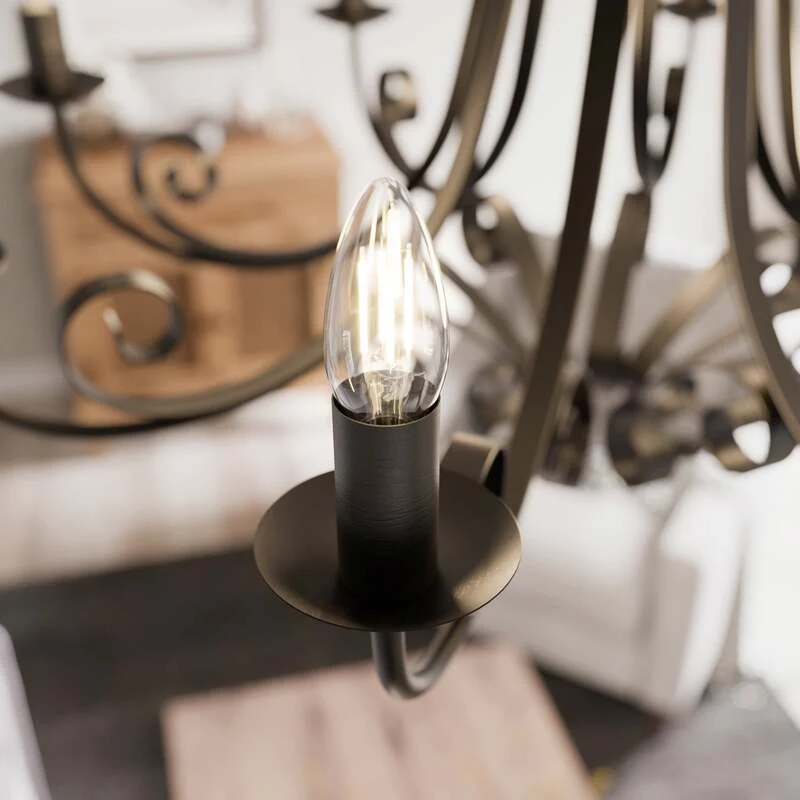 B-Ware Lindby Scaleria Kronleuchter Hängeleuchte Pendelleuchte Lampe SIEHE TEXT/FOTO