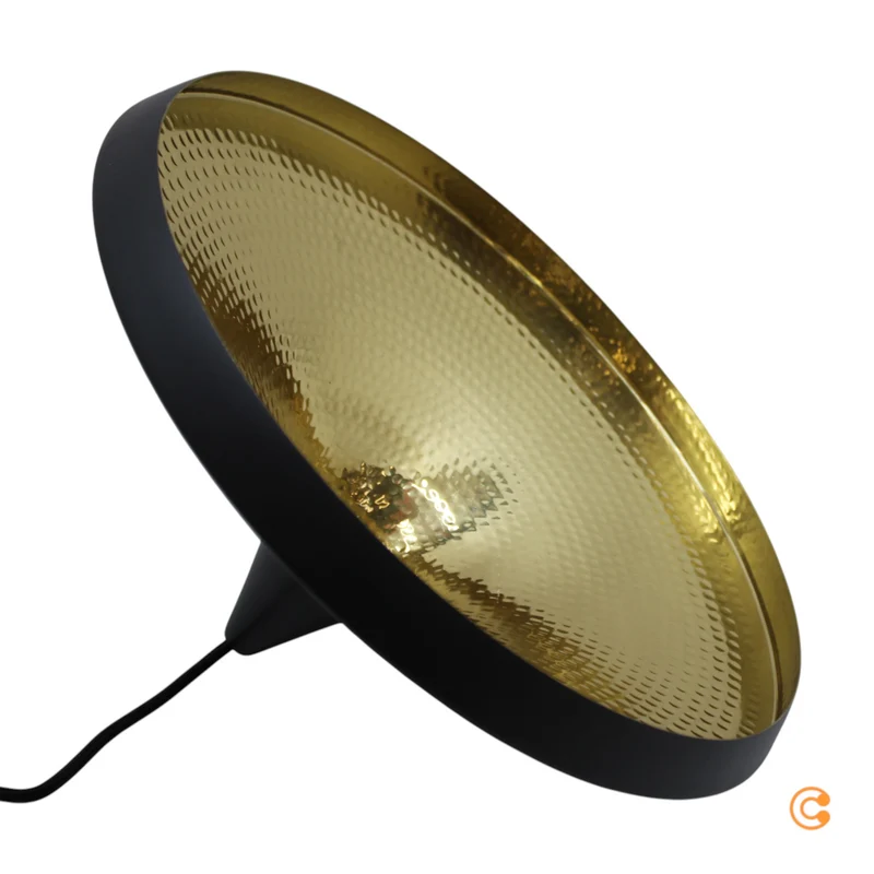 B-Ware Tom Dixon Beat Wide LED Hängeleuchte Pendelleuchte schwarz 3000 K Warmweiß