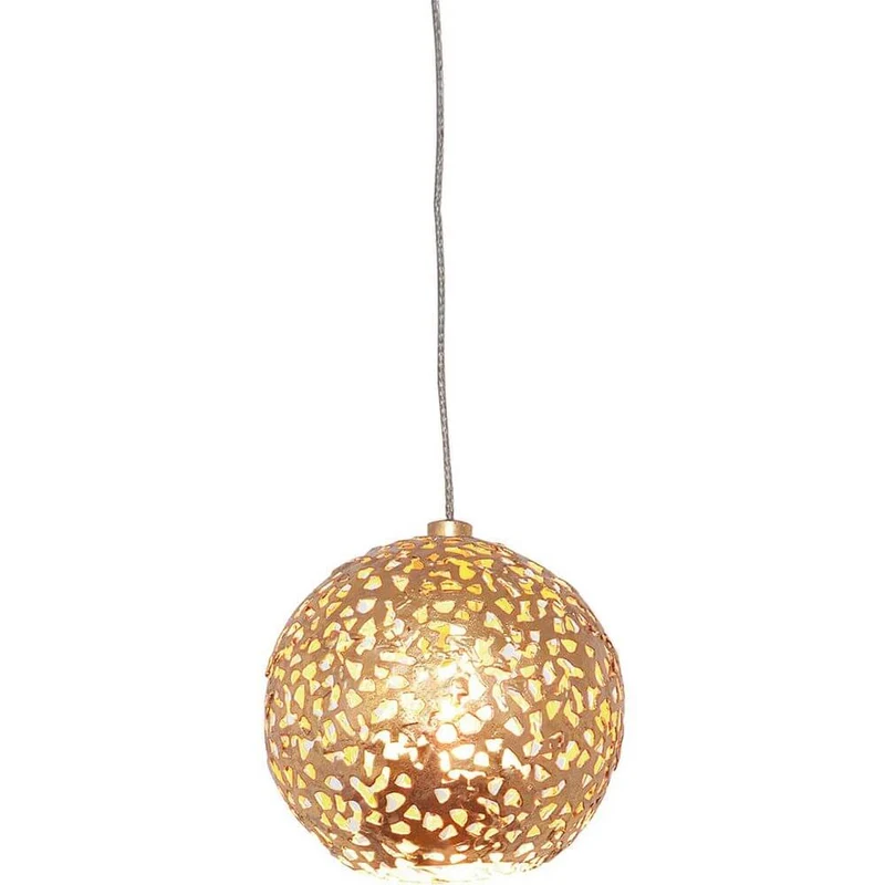 Pendelleuchte Cappuccino für 1-Phasenschiene Gold