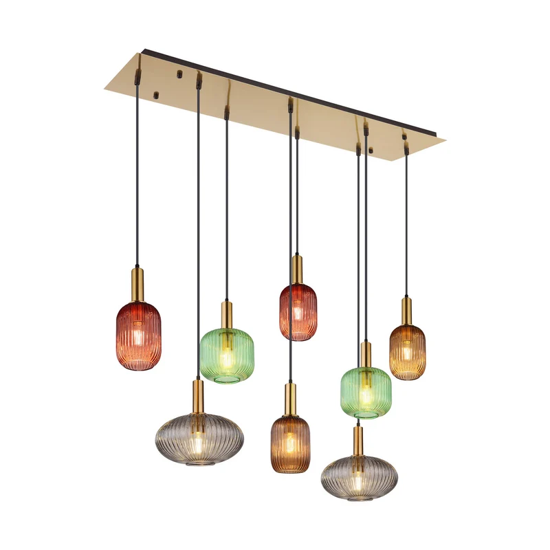 B-Ware Globo Lighting Normy Hängeleuchte Pendelleuchte messingfarben SIEHE TEXT/FOTO917