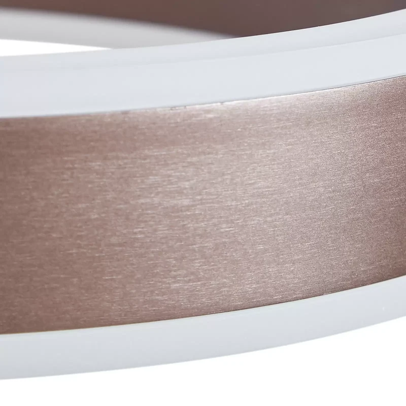 B-Ware Lucande Pendelleuchte Hängeleuchte LED Kolo braun dimmbar Leuchte Esszimmer