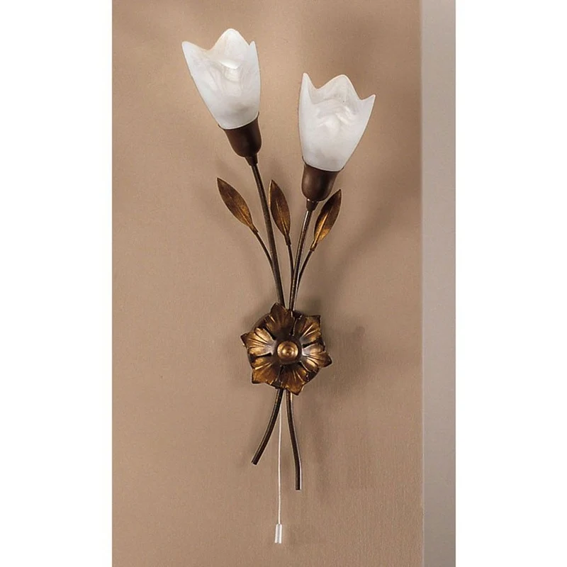 Campana Wandleuchte 2-flammig rechts 47cm