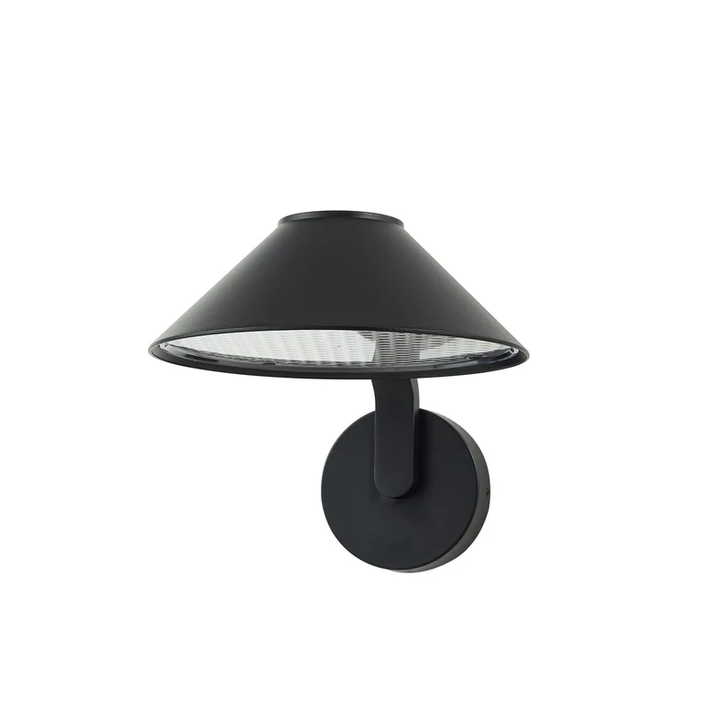 B-Ware Lindby Wandlampe Wandleuchte LED Capelo schwarz Aluminium pulverbeschichtet
