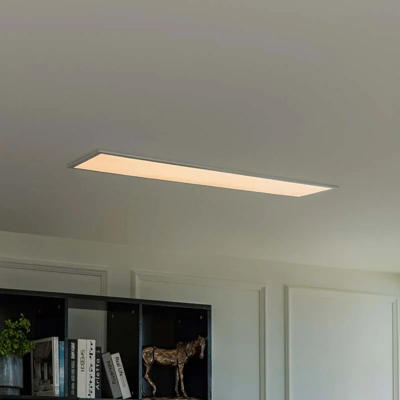 B-Ware Lindby LED Panel Deckenleuchte Licht Farbwechsel weiß Kunststoff Aluminium