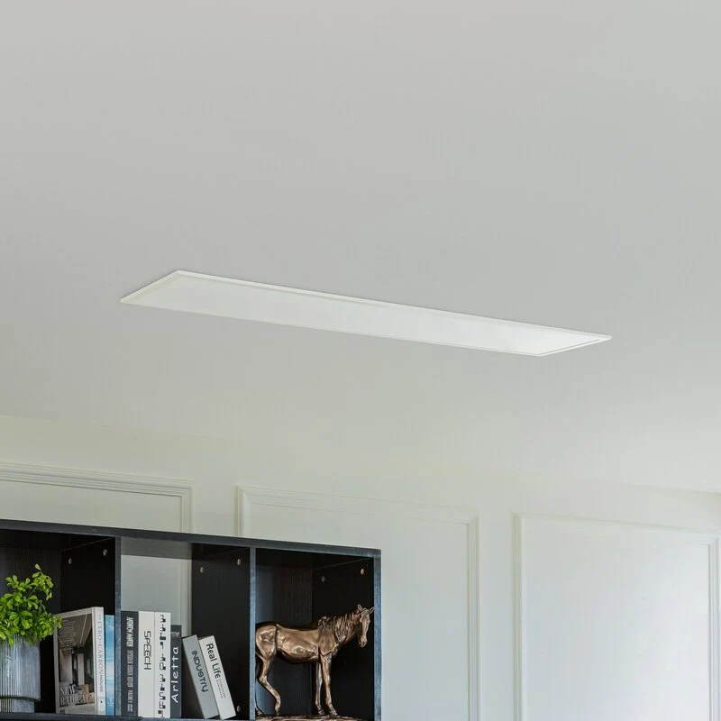 B-Ware Lindby LED Panel Deckenleuchte Licht Farbwechsel weiß Kunststoff Aluminium