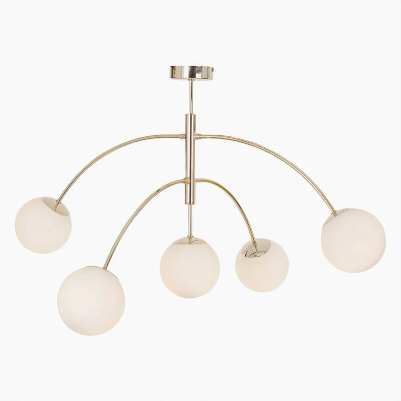 C-Ware Euluna Deckenleuchte Lampe Karda Deckenlampe Deckenlicht gold SIEHE TEXT/FOTO