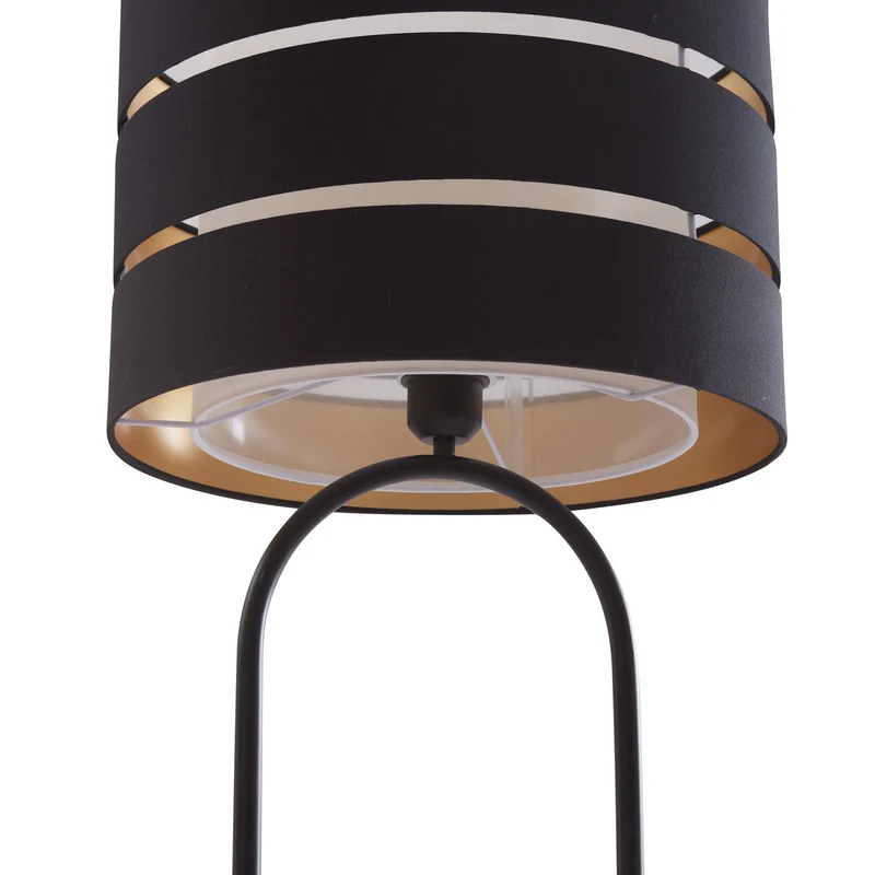 B-Ware Lindby Tsomo Stehleuchte Stehlampe Standleuchte Leuchte Lampe Licht Stoff Ø40 cm