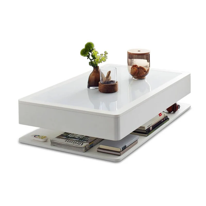 Moree Ora Home Couchtisch Weiß (ohne Beleuchtung)