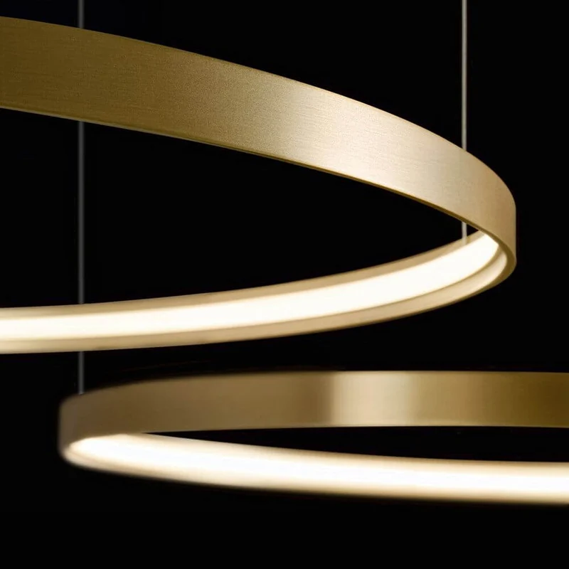 Panzeri Zero Ellipse LED Pendelleuchte oval
