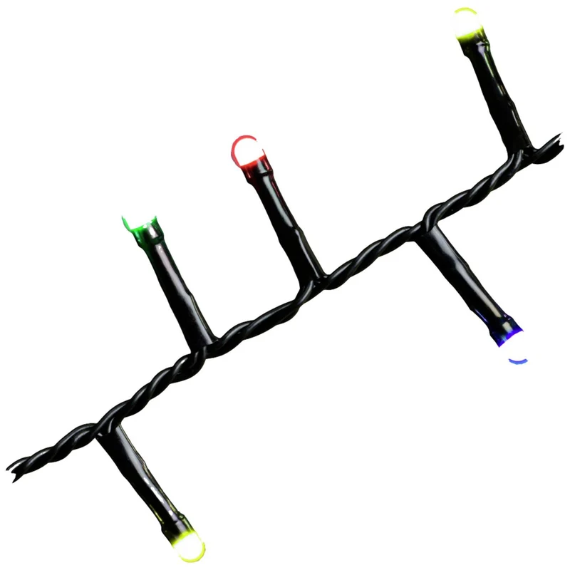 B-Ware Konstsmide Lichterkette Lichtergirlande LED Außen Mehrfarbig 1500 Micro 32.98m