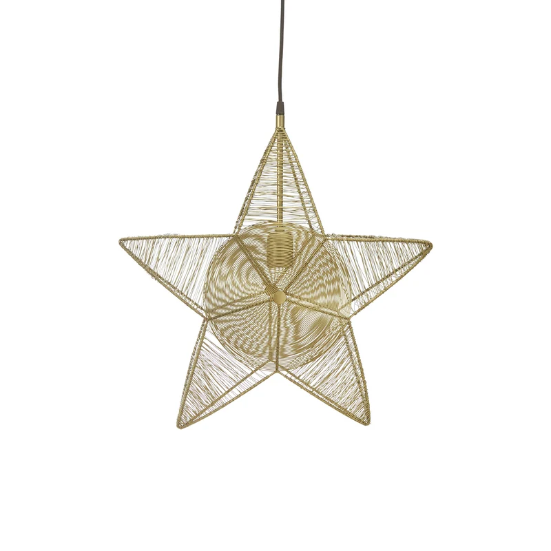 B-Ware PR Home Dekostern Stern Lampe Metall creme Ø50cm Anschlussleitung SIEHE TEXT