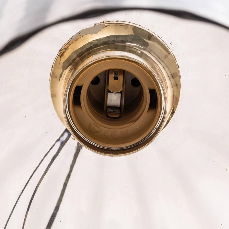 C-Ware Glas-Hängeleuchte Sapito vierflammig amber Deckenlampe Lampe SIEHE TEXT/FOTO
