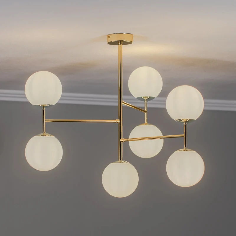 B-Ware Euluna Deckenleuchte Korek Deckenlampe Deckenlicht Leuchte gold SIEHE TEXT/FOTO