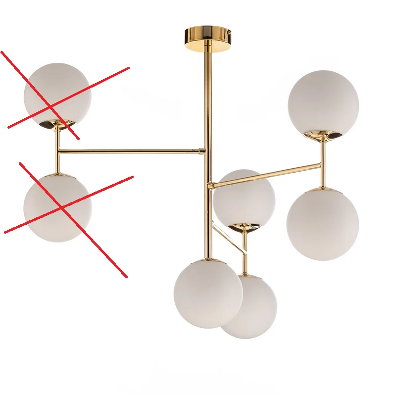 B-Ware Euluna Deckenleuchte Korek Deckenlampe Deckenlicht Leuchte gold SIEHE TEXT/FOTO