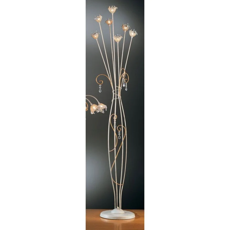 Roma Stehleuchte 7-flammig Kristall-Glas Ø 35cm